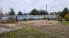 Беседка в деревне Искра