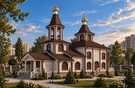 Храм из оцилиндрованного бревна 23,9 х 9 м <span>№3</span>